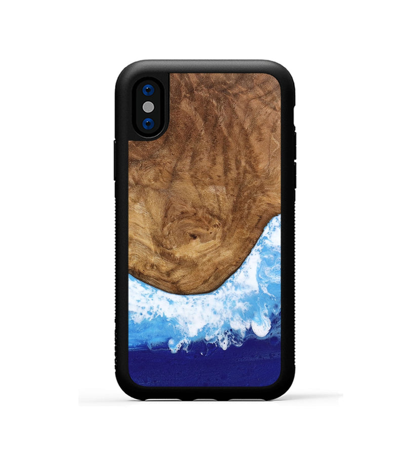 iPhone Xs Wood Phone Case - Maceo (Coastal, 739538)