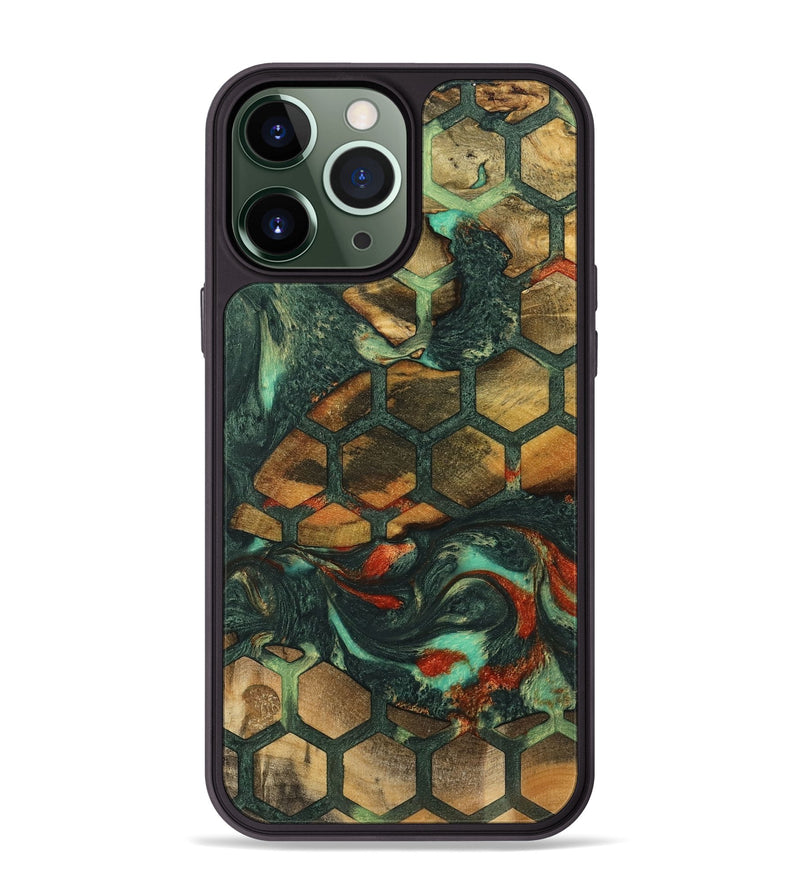 iPhone 13 Pro Max Wood Phone Case - Kavon (Pattern, 739541)