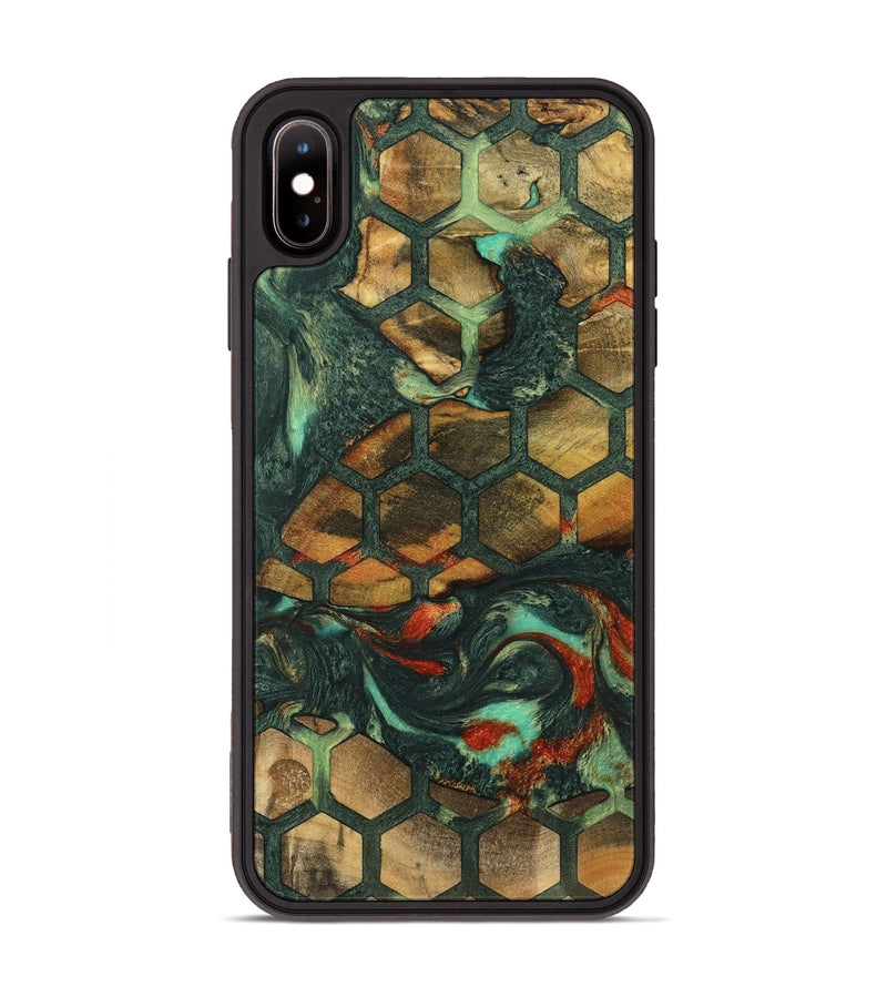 iPhone Xs Max Wood Phone Case - Kavon (Pattern, 739541)