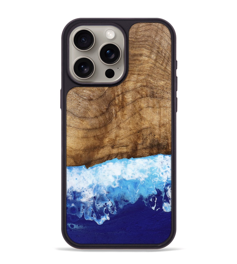 iPhone 15 Pro Max Wood Phone Case - Makary (Coastal, 739544)