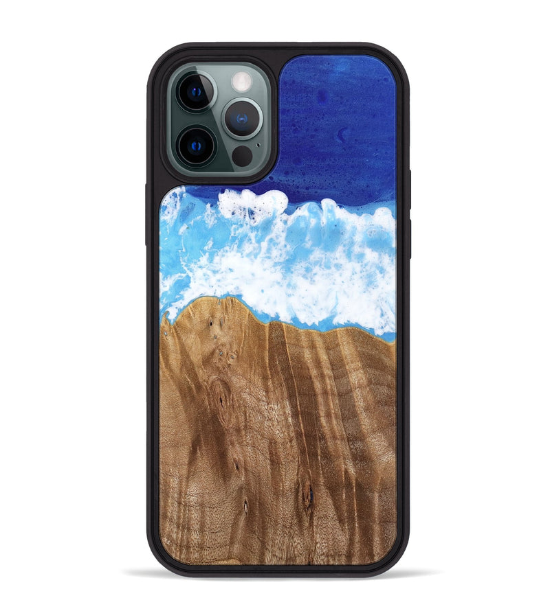 iPhone 12 Pro Max Wood Phone Case - Honey (Coastal, 739548)