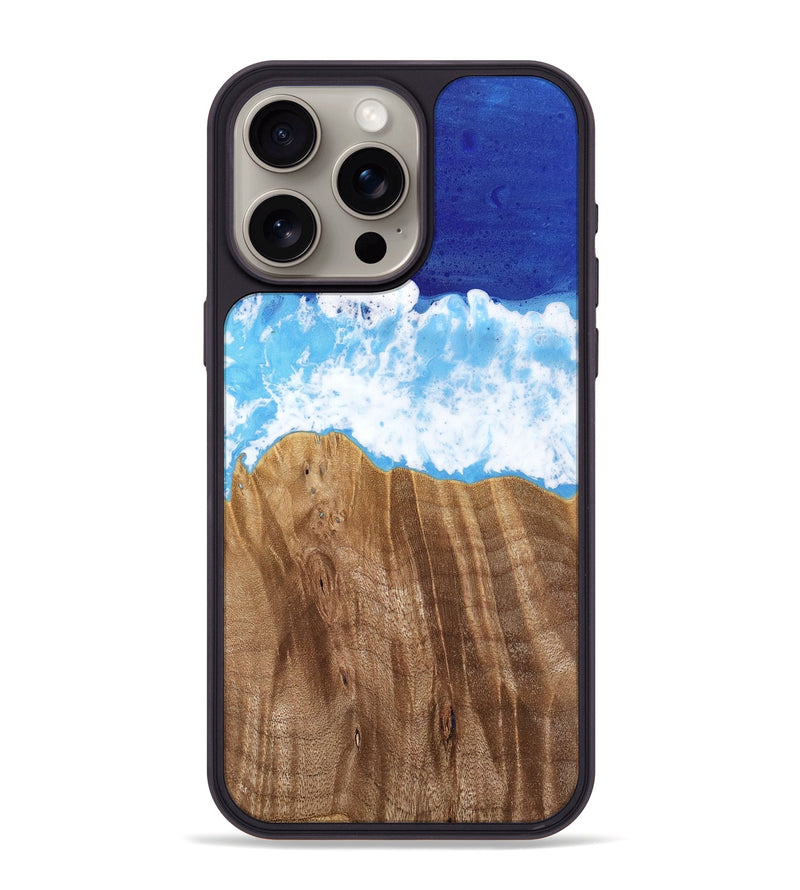 iPhone 15 Pro Max Wood Phone Case - Honey (Coastal, 739548)