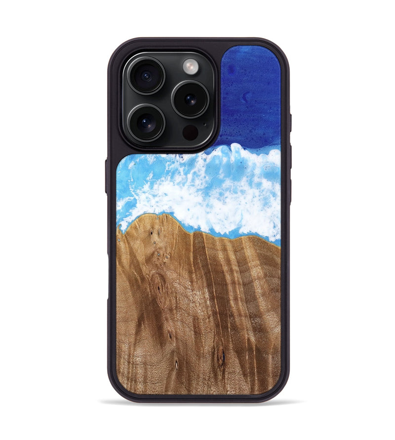 iPhone 16 Pro Wood Phone Case - Honey (Coastal, 739548)