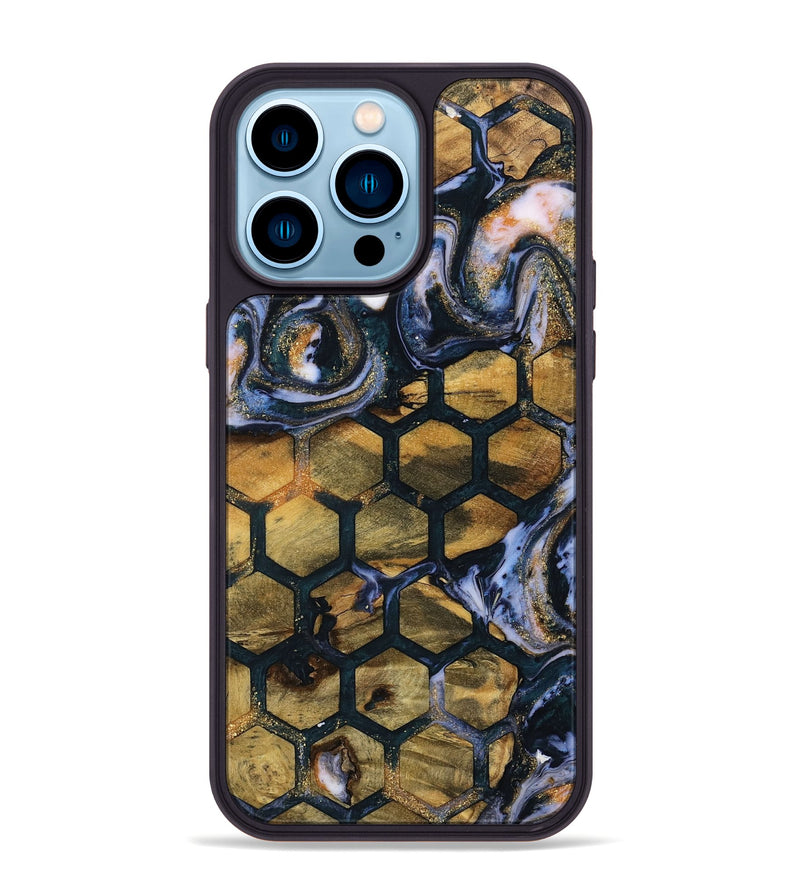 iPhone 14 Pro Max Wood Phone Case - Marriet (Pattern, 739556)