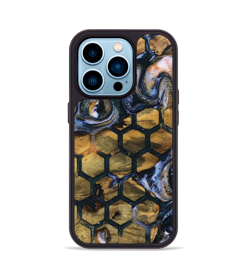 iPhone 14 Pro Wood Phone Case - Marriet (Pattern, 739556)