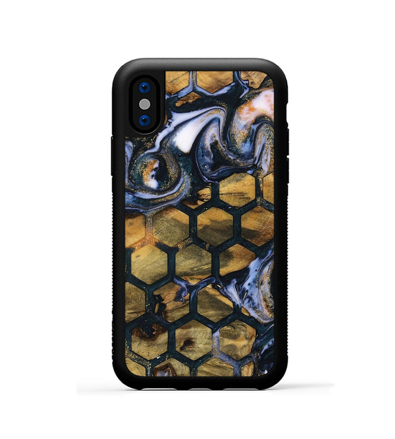 iPhone Xs Wood Phone Case - Marriet (Pattern, 739556)