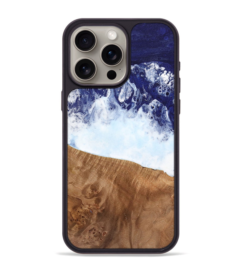 iPhone 15 Pro Max Wood Phone Case - Camile (Coastal, 739566)