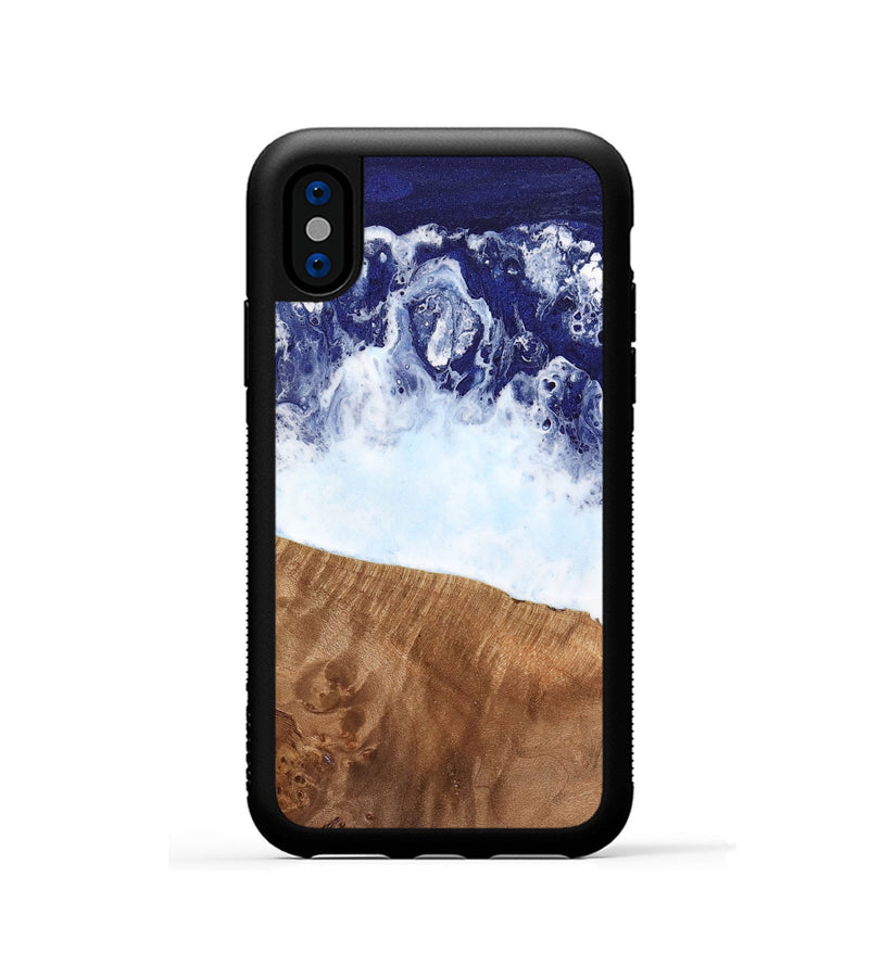 iPhone Xs Wood Phone Case - Camile (Coastal, 739566)