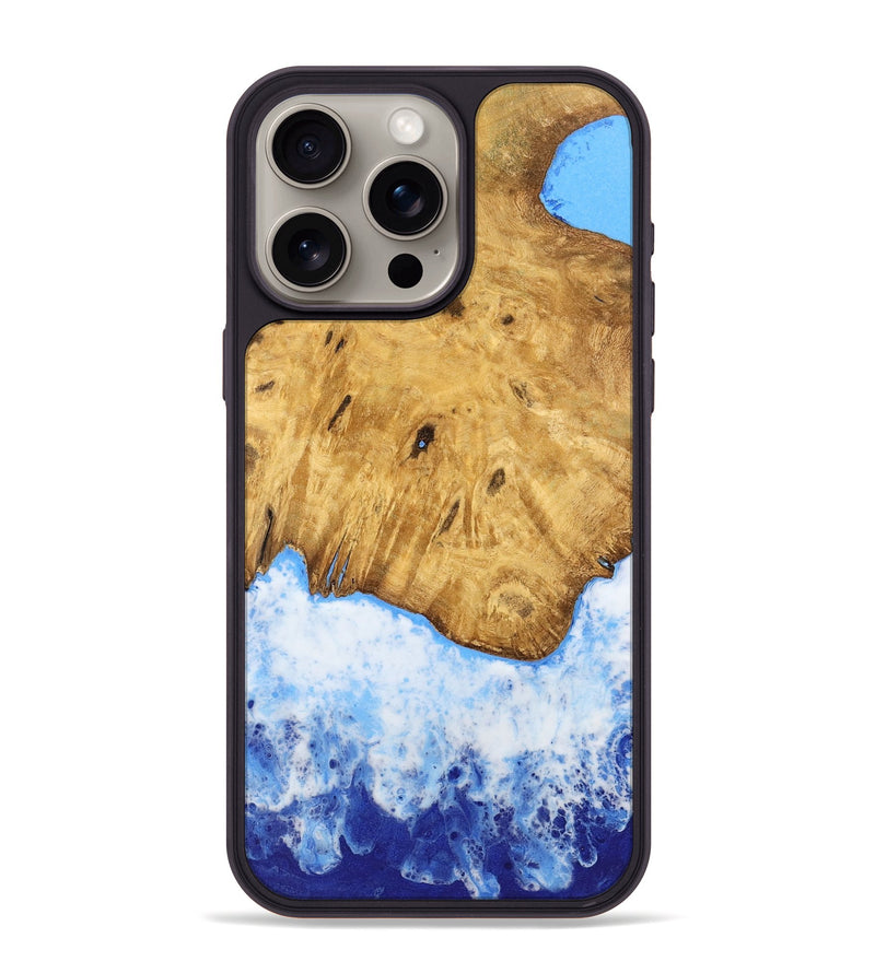 iPhone 15 Pro Max Wood Phone Case - Amrish (Coastal, 739569)