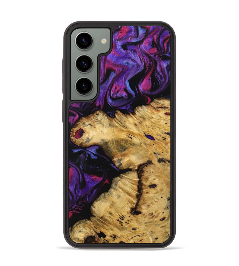 Galaxy S23 Plus Wood Phone Case - Ankie (Purple, 739572)