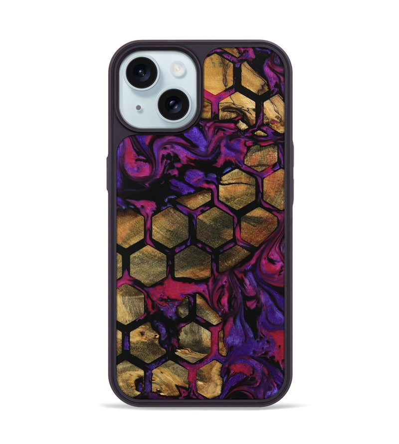 iPhone 15 Wood Phone Case - Aeriell (Pattern, 739575)