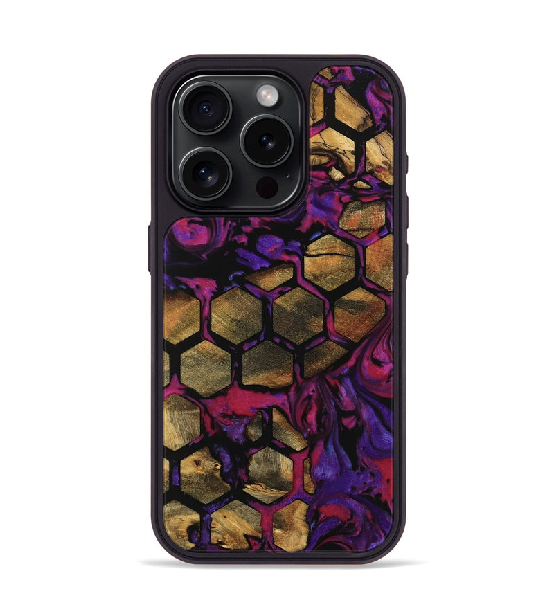 iPhone 15 Pro Wood Phone Case - Aeriell (Pattern, 739575)