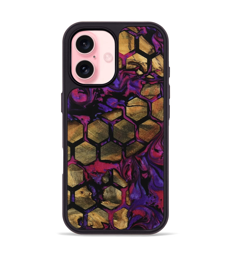 iPhone 16 Wood Phone Case - Aeriell (Pattern, 739575)