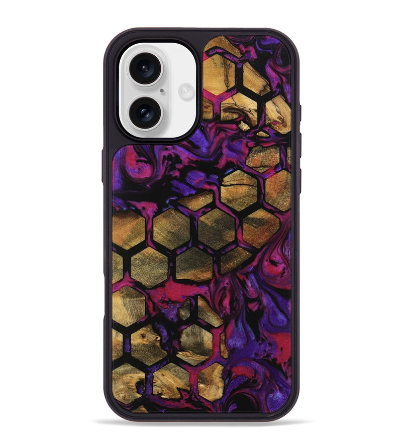 iPhone 16 Plus Wood Phone Case - Aeriell (Pattern, 739575)