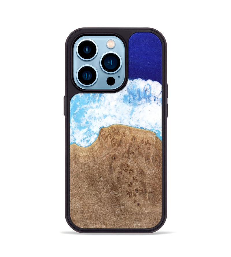 iPhone 14 Pro Wood Phone Case - Trinity (Coastal, 739579)