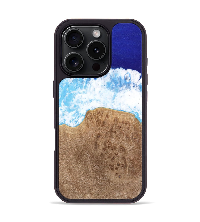 iPhone 16 Pro Wood Phone Case - Trinity (Coastal, 739579)