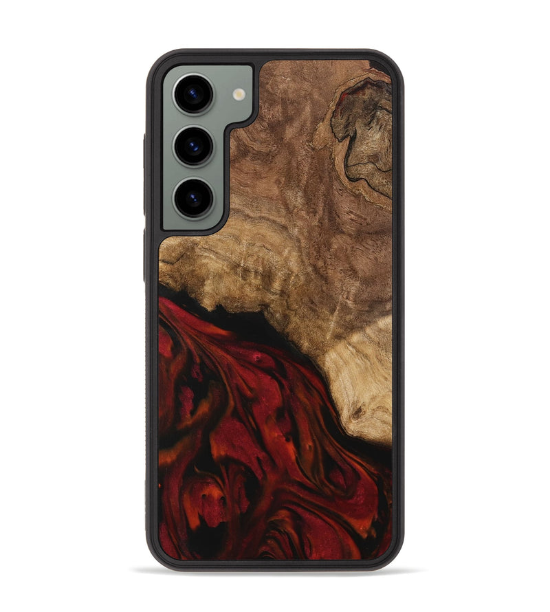 Galaxy S23 Plus Wood Phone Case - Luelle (Red, 739588)