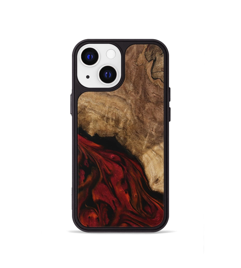 iPhone 13 mini Wood Phone Case - Luelle (Red, 739588)