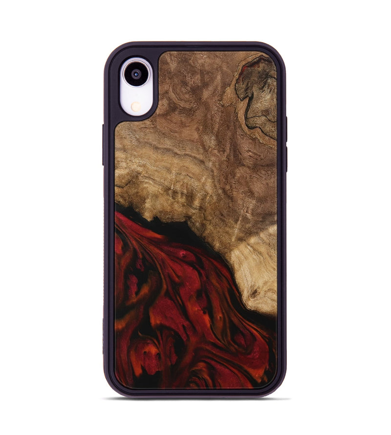 iPhone Xr Wood Phone Case - Luelle (Red, 739588)