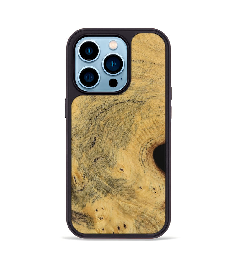 iPhone 14 Pro Wood Phone Case - Yeirnie (Wood Burl, 739589)