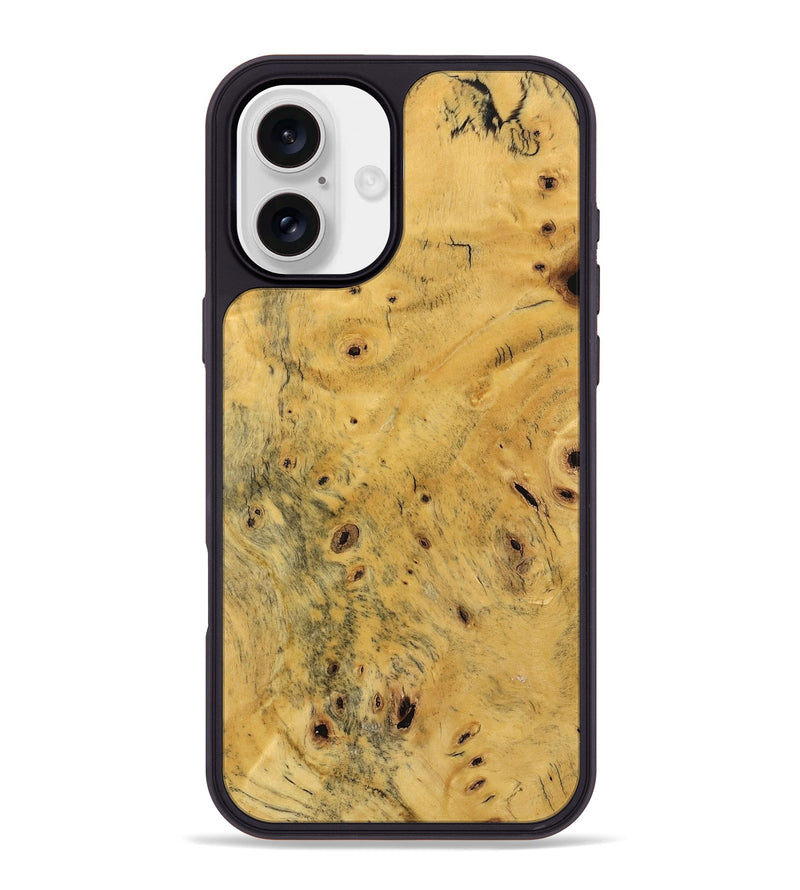 iPhone 16 Plus Wood Phone Case - Jaylene (Wood Burl, 739602)