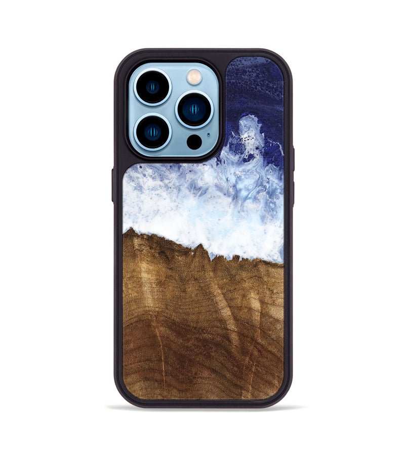 iPhone 14 Pro Wood Phone Case - Yadiel (Coastal, 739605)