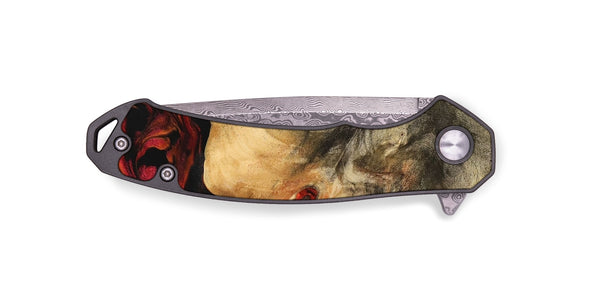 EDC Wood Pocket Knife - Richie (Red, 739613)