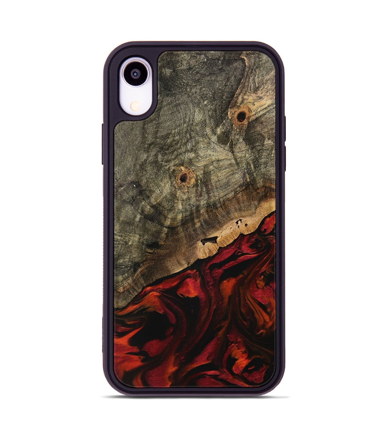 iPhone Xr Wood Phone Case - Nova (Red, 739640)