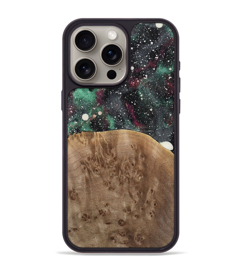 iPhone 15 Pro Max Wood Phone Case - Bina (Cosmos, 739655)