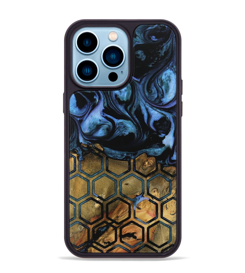 iPhone 14 Pro Max Wood Phone Case - Larae (Pattern, 739670)