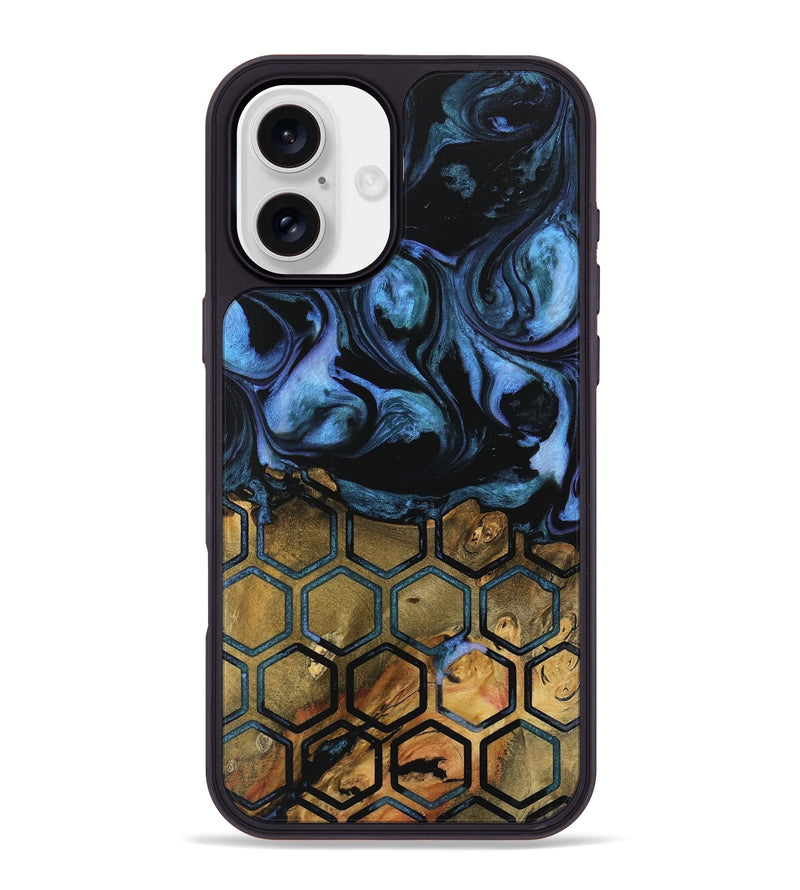 iPhone 16 Plus Wood Phone Case - Larae (Pattern, 739670)