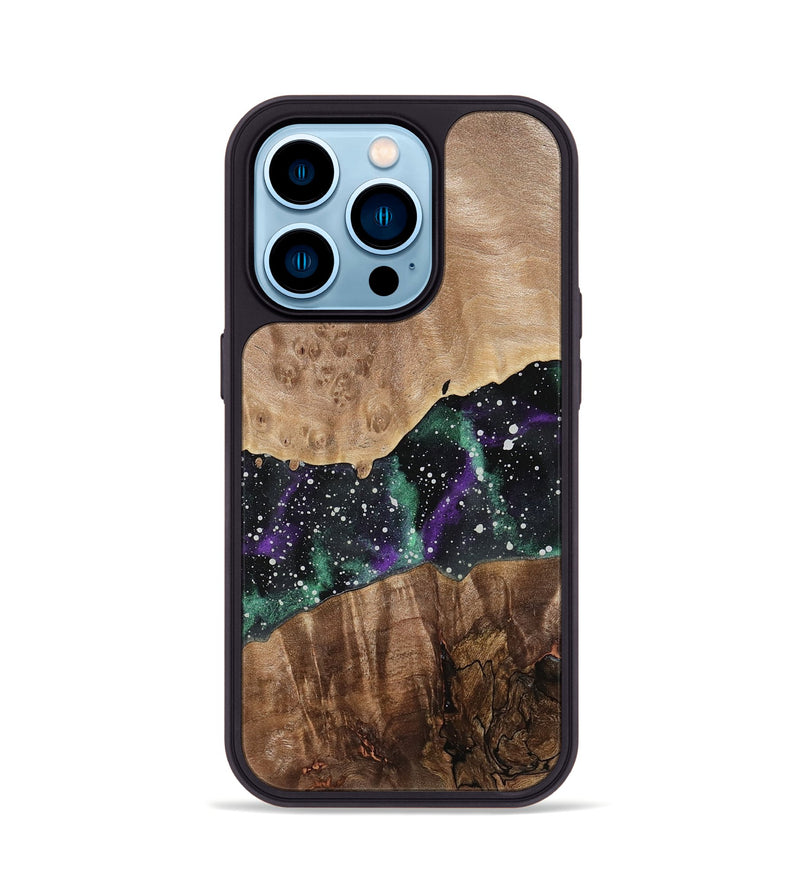 iPhone 14 Pro Wood Phone Case - Sheree (Cosmos, 739674)