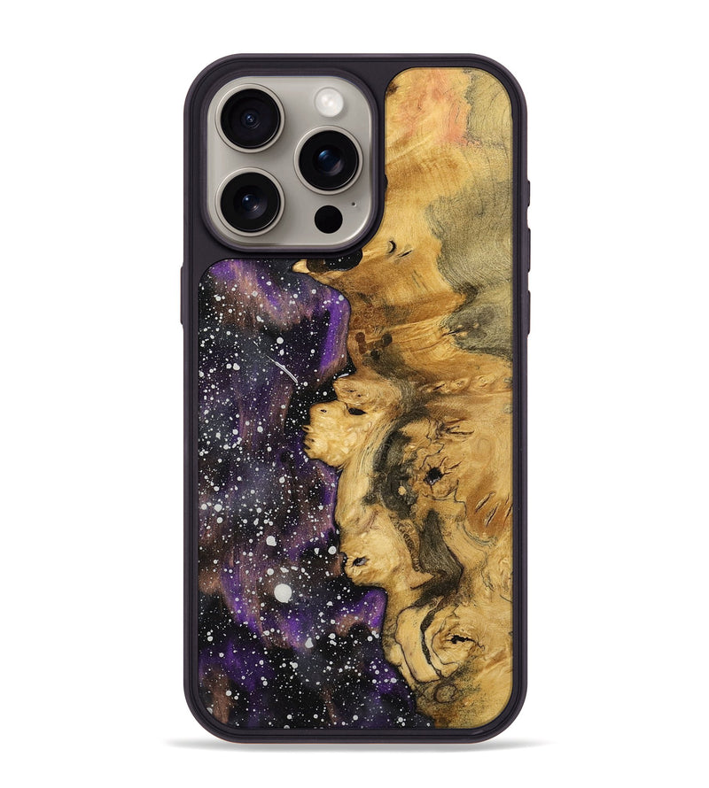 iPhone 15 Pro Max Wood Phone Case - Shuqi (Cosmos, 739677)