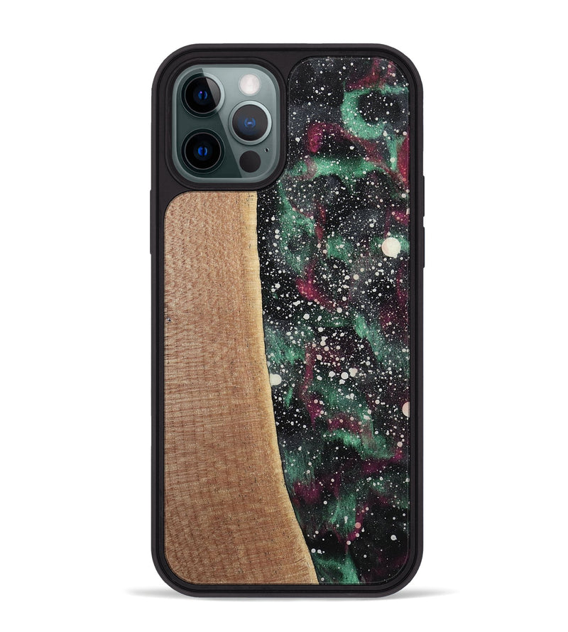 iPhone 12 Pro Max Wood Phone Case - Taro (Cosmos, 739684)