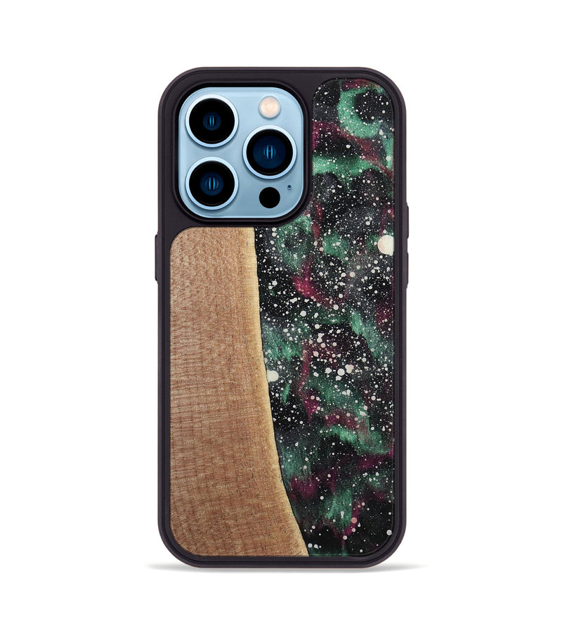 iPhone 14 Pro Wood Phone Case - Taro (Cosmos, 739684)