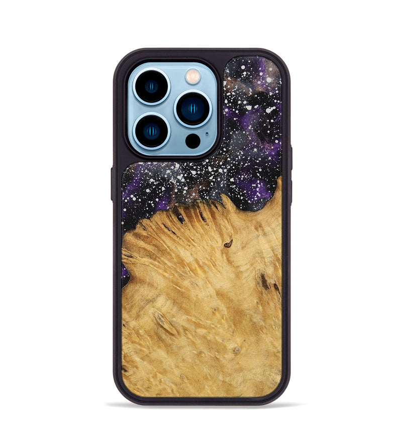 iPhone 14 Pro Wood Phone Case - Brittne (Cosmos, 739692)