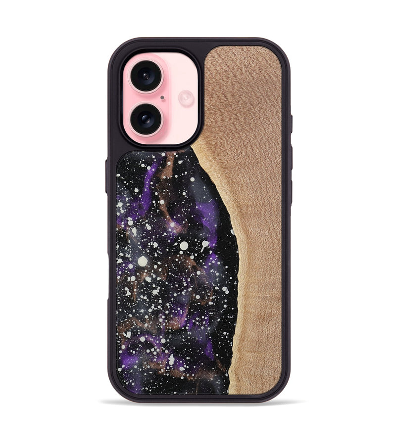 iPhone 16 Wood Phone Case - Booker (Cosmos, 739694)