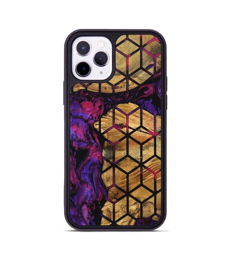 iPhone 11 Pro Wood Phone Case - Patra (Pattern, 739695)