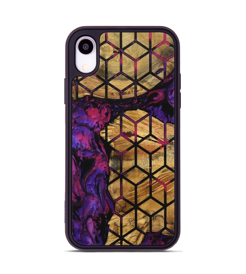 iPhone Xr Wood Phone Case - Patra (Pattern, 739695)