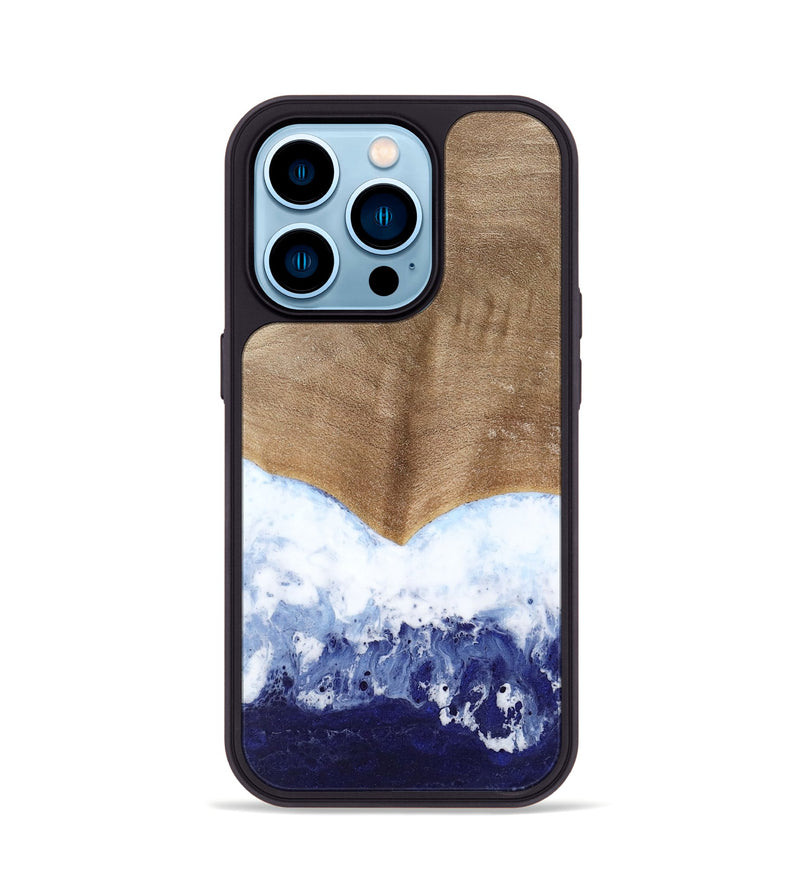 iPhone 14 Pro Wood Phone Case - Lillien (Coastal, 739720)