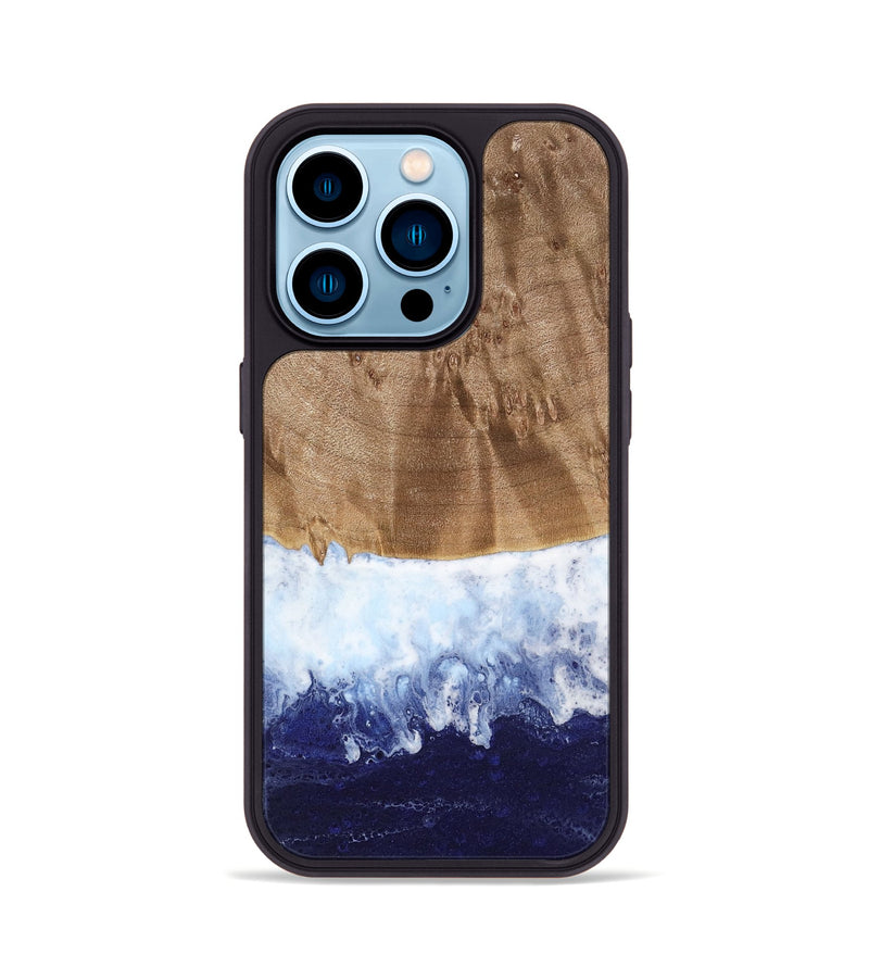 iPhone 14 Pro Wood Phone Case - Winonah (Coastal, 739725)