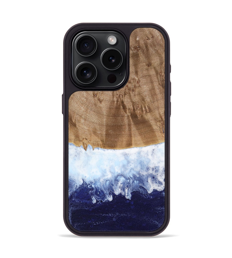 iPhone 15 Pro Wood Phone Case - Winonah (Coastal, 739725)