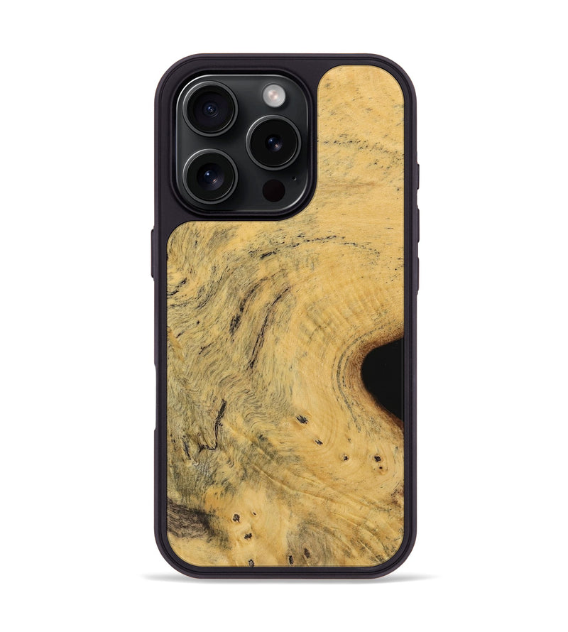 iPhone 16 Pro Wood Phone Case - Roddy (Wood Burl, 739727)