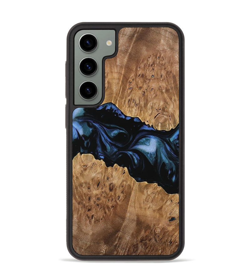 Galaxy S23 Plus Wood Phone Case - Cathe (Blue, 739743)