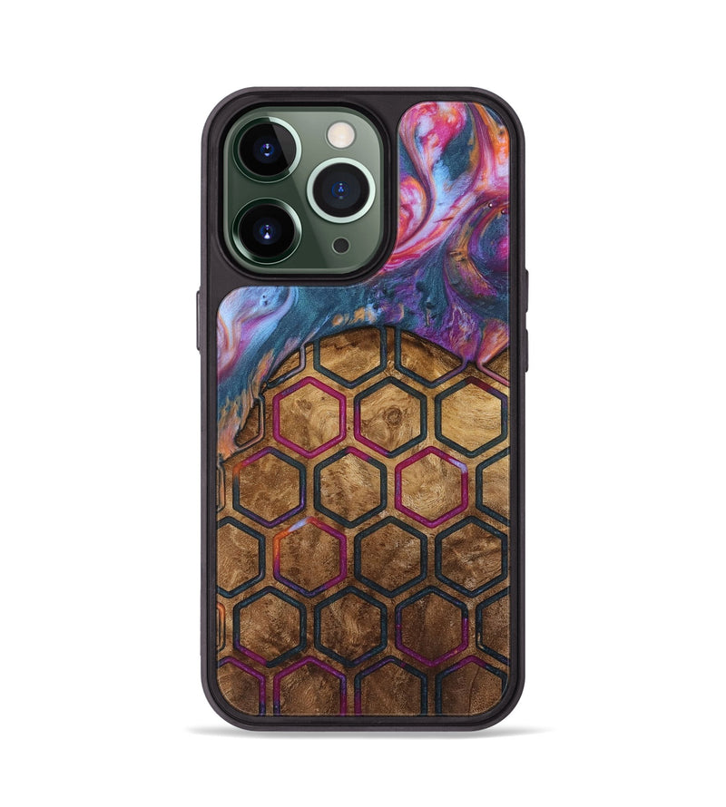 iPhone 13 Pro Wood Phone Case - Herre (Pattern, 739747)