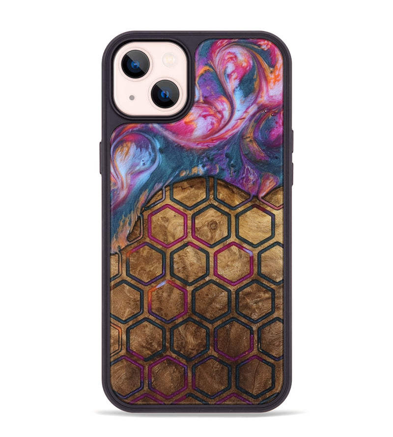 iPhone 14 Plus Wood Phone Case - Herre (Pattern, 739747)