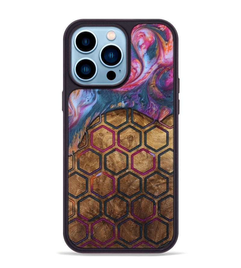 iPhone 14 Pro Max Wood Phone Case - Herre (Pattern, 739747)