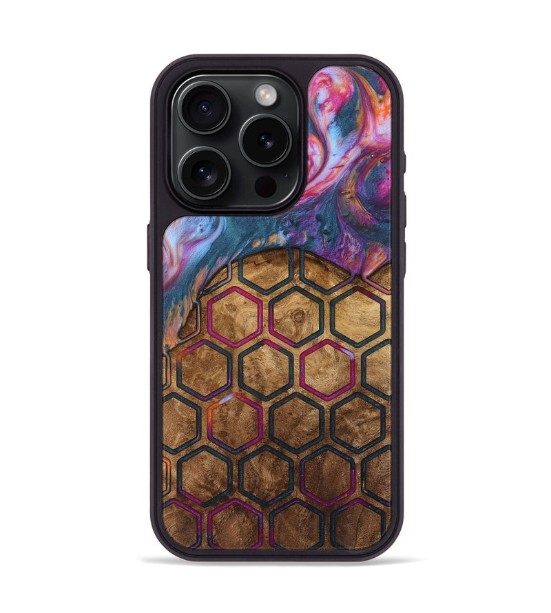 iPhone 15 Pro Wood Phone Case - Herre (Pattern, 739747)