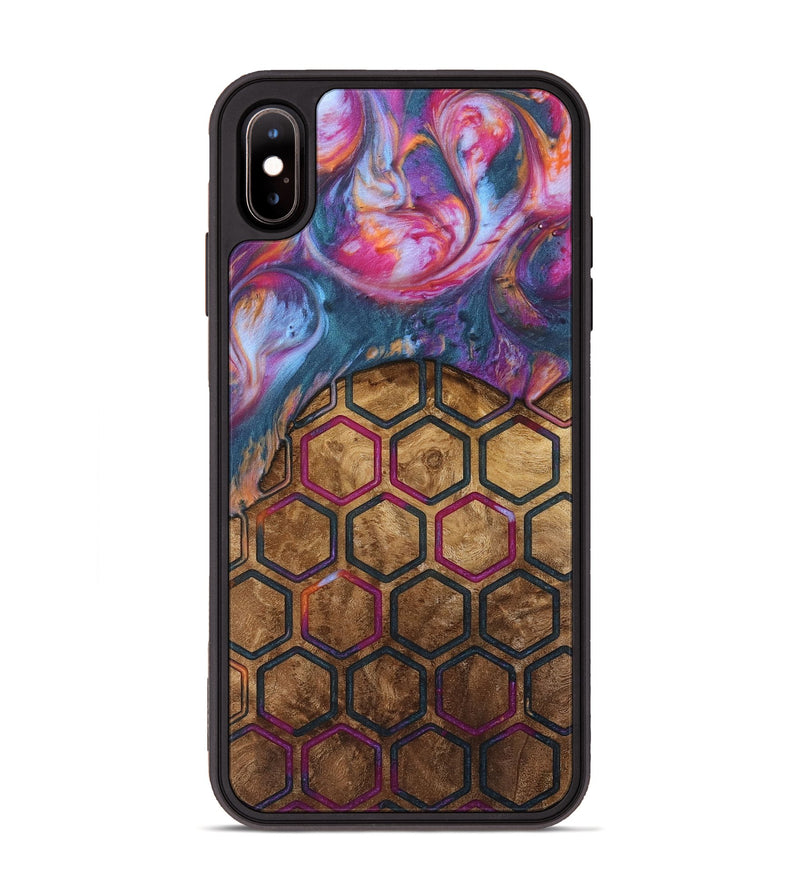 iPhone Xs Max Wood Phone Case - Herre (Pattern, 739747)