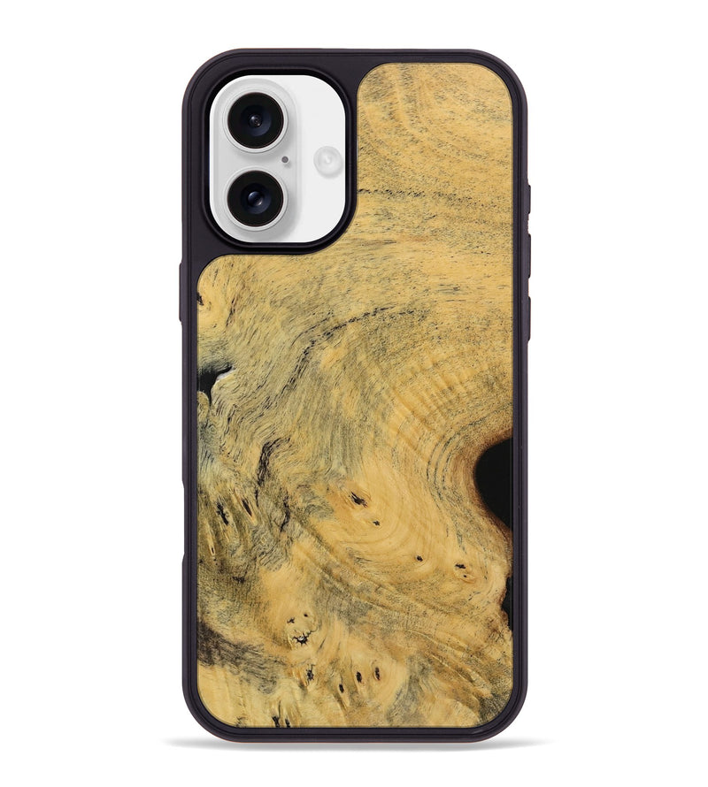 iPhone 16 Plus Wood Phone Case - Pinkey (Wood Burl, 739759)